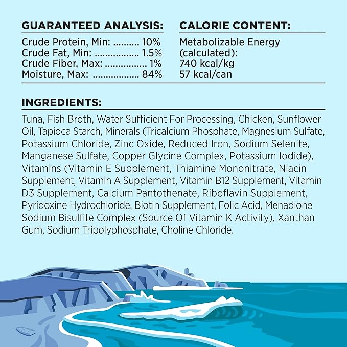 BIXBI Liberty Canned Wet Cat Food - Grain Free, Tuna and Chicken Recipe in Broth, 2.75 Ounce (Pack of 24)