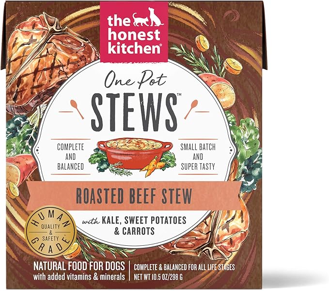 The Honest Kitchen Human Grade Wet Dog Food - Beef Stew