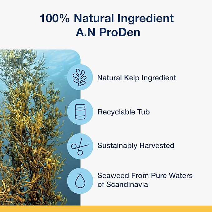 ProDen PlaqueOff Soft Chews with Natural Kelp - for Large & Giant Breed Dogs - Supports Normal, Healthy Teeth, Gums, and Breath Odor in Dogs - 45 Soft Chews