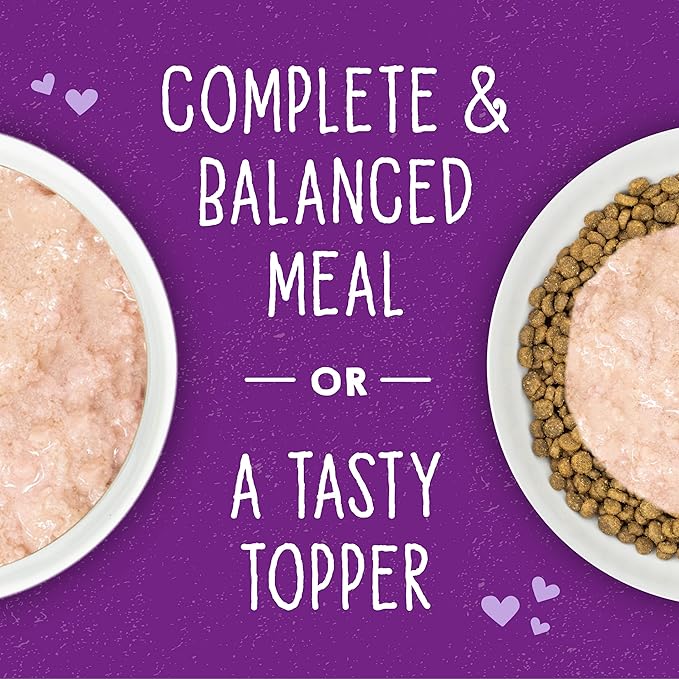 Stella & Chewy's Carnivore Cravings Purrfect Paté - Premium Grain-Free Wet Cat Food - Duck & Chicken Recipe - High Protein with Bone Broth - Perfect for Picky Eaters - 2.8oz Cans (24 Pack)