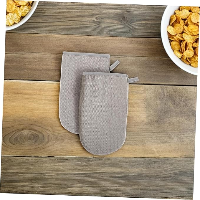 2pcs Dual-Sided Pet Hair Remover Gloves Reusable Grooming Mitt for Cats Dogs Electrostatic Static Removal for Furniture Curtains Comfortable Flexible Hair Removal Tool