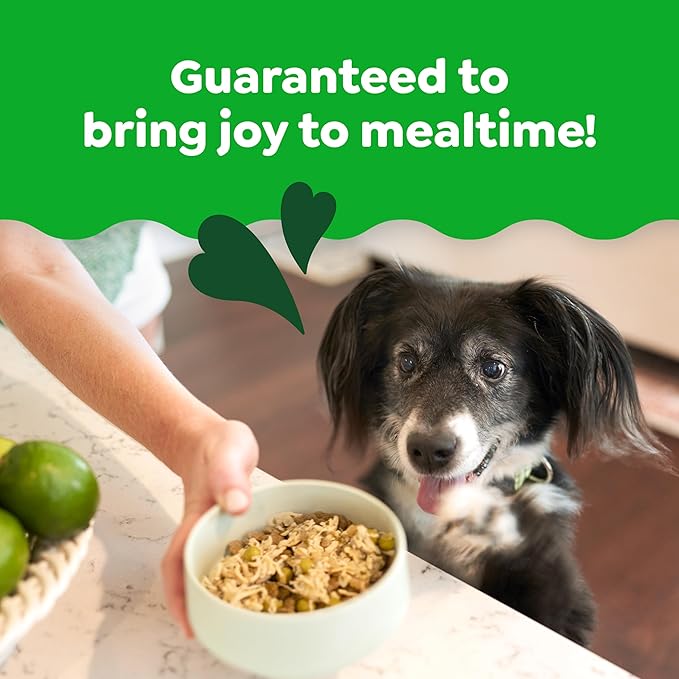 Greenies Smart Topper High Protein Wet Mix-in for Dogs, Chicken, Peas, Apples, and Brown Rice Recipe & Duck, Broccoli, Carrots and Barley Recipe Variety Pack with Whole Grains, 8 Trays of 2 oz.