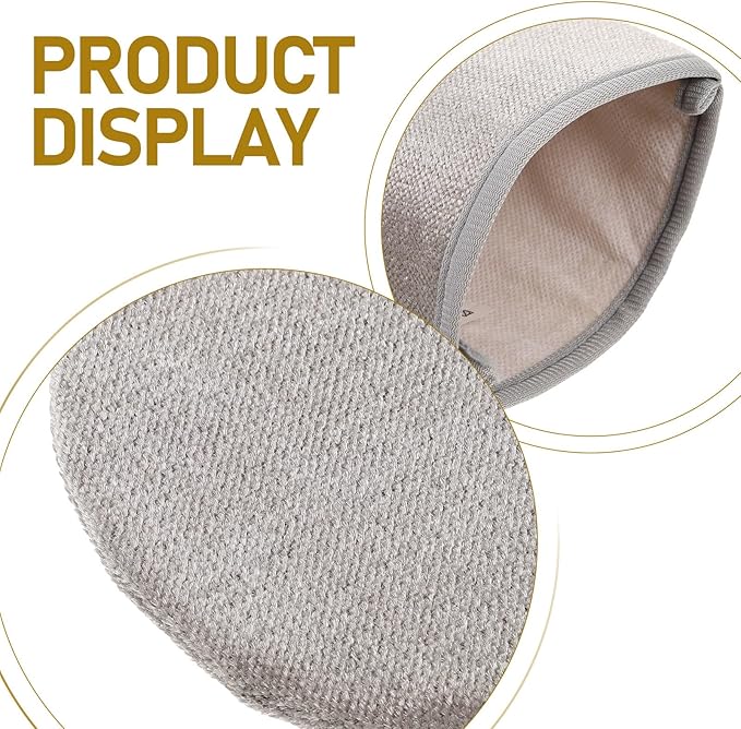 2pcs Pet Hair Removal Glove: Double-Sided Pet Grooming Glove for Cats and Dogs - Electrostatic Hair Removal Mitt for Clothing Couch Carpet & Curtain