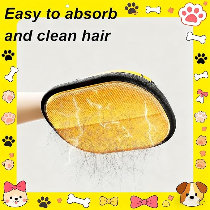 Pet Hair Removal Glove for Cats and Dogs, Pet Hair Remover Electrostatic Gloves, Efficient Electrostatic Pets Hair Remover Grooming Tool Suitable for Sofas, Carpets, Clothes (3 PCS)