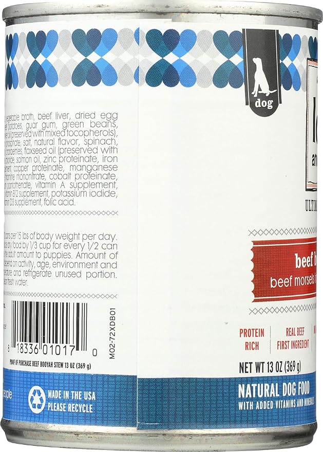 I & Love & U, Dog Beef Stew, 13 Ounce