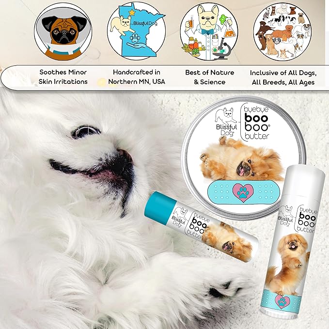 The Blissful Dog .15 oz Tube Pekingese Booboo Butter