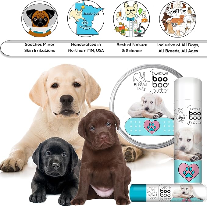 The Blissful Dog BB-LAB-16OZ Labrador Retriever Boo Butter, 16 oz.