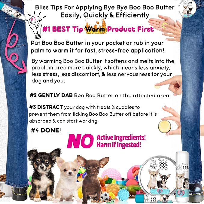 The Blissful Dog BB-CHILONG-16OZ Chihuahua Boo Butter, 16 oz.