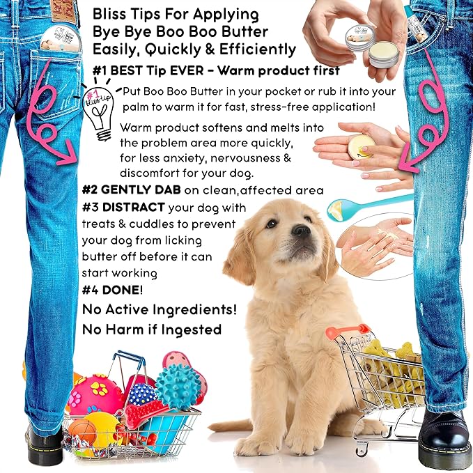 The Blissful Dog Nova Scotia Duck Tolling Retriever Boo Boo Butter, 4-Ounce