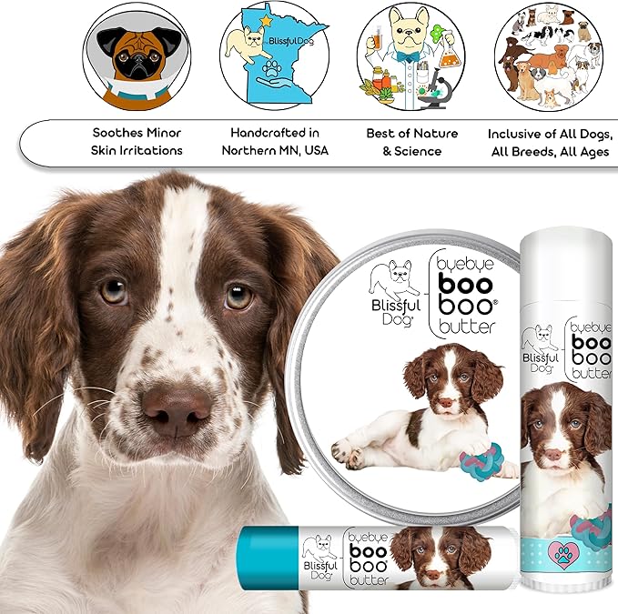 The Blissful Dog BB-SPRINGER-16OZ Springer Boo Butter, 16 oz.