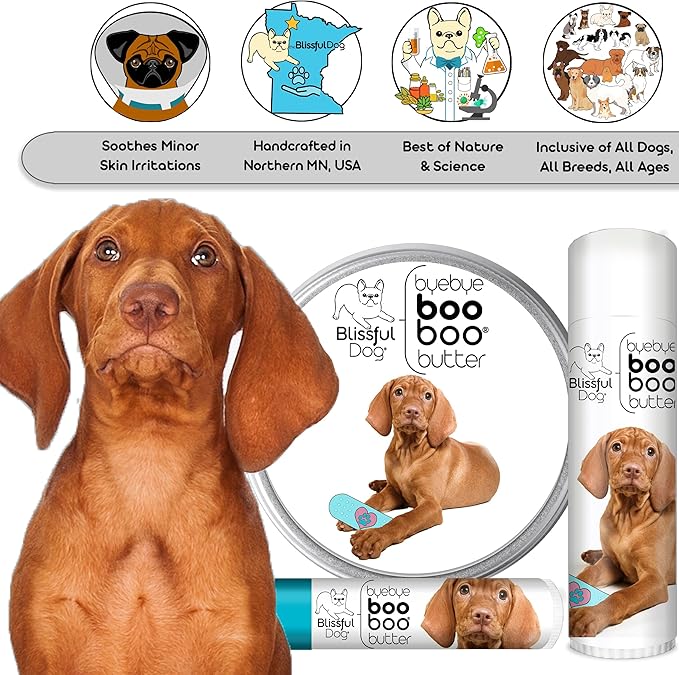 The Blissful Dog 2 oz TIN Vizsla Booboo Butter