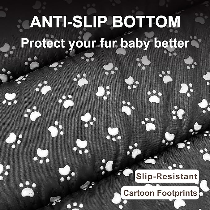 Dog Bed Mat, Reversible Dog Crate Pad with Washable Kennel Mat and Soft Foam, Flat Pet Bed for Dogs & Cats, for Crates Carriers & Travel (Dark Brown, 34" L*20" W*1.5" Th)
