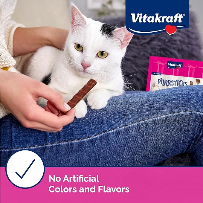 Vitakraft Cat PURRSTICKS Salmon Multi Pack 60ct