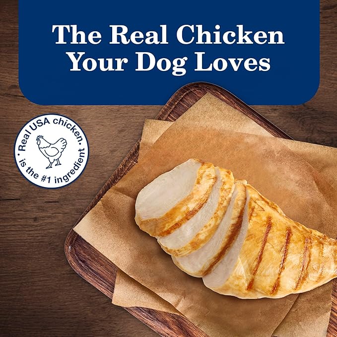 Blue Buffalo Homestyle Recipe Healthy Weight Chicken Dinner with Garden Vegetables Wet Dog Food for Adult Dogs, Chicken Recipe, 12.5 oz. Cans, 3 Count