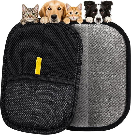 Pet Hair Removal Glove for Cats & Dogs, Reusable Magic Brush, Pet Hair Remover for Car Seat, Carpet, Couch, Magic Brush for Effortless