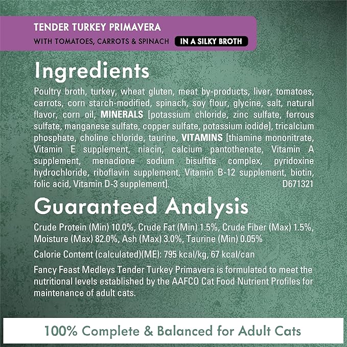 Purina Fancy Feast Medleys Poultry Collection Wet Cat Food Variety Pack - (Pack of 30) 3 oz. Cans