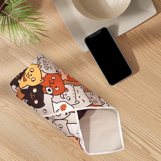 Cat Wrap - Self-Adherent Cat Blanket for Cutting Nails | Anti-Scratch Control Multifunctional Anti-Escape Washing Grooming Indoor Clip Nails Clean Ears Animal Trimming Clipping