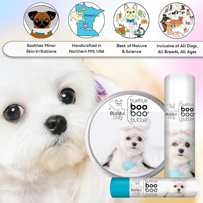 The Blissful Dog BB-MALTESE-16OZ Maltese Boo Butter, 16 oz.