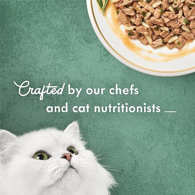 Fancy Feast Medleys Wet Cat Food, Tuna Tuscany with Long Grain Rice & Spinach in a Savory Sauce, Canned Wet Cat Food, 3-Ounce Pull-Tab Can (Pack of 12)