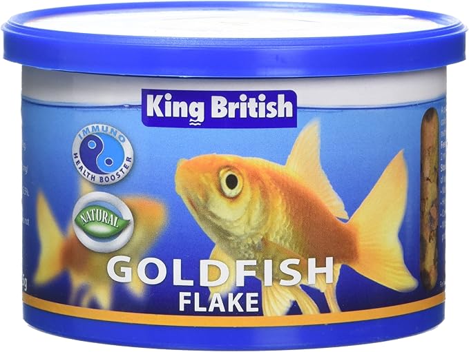 King British Goldfish Flake Food, 55 g, Pack of 6
