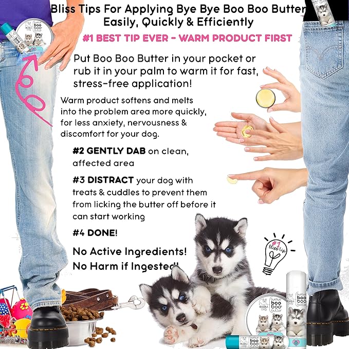 The Blissful Dog BB-HUSKY-16OZ Husky Boo Butter, 16 oz.