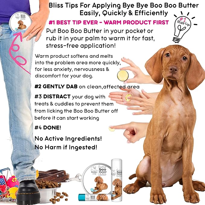 The Blissful Dog 4 oz TIN Vizsla Booboo Butter