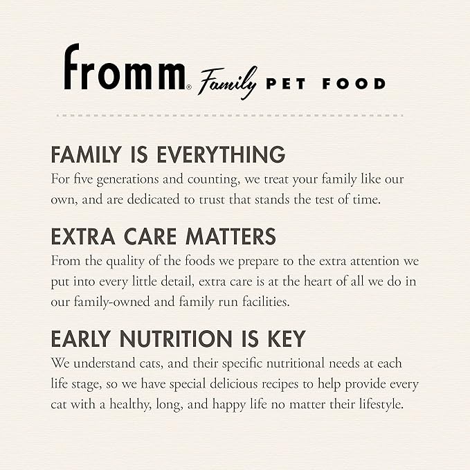 Fromm Kitten Gold Chicken & Duck Pate Cat Food - Premium Wet Cat Food - Chicken Recipe - Case of (12) 3 oz Cans