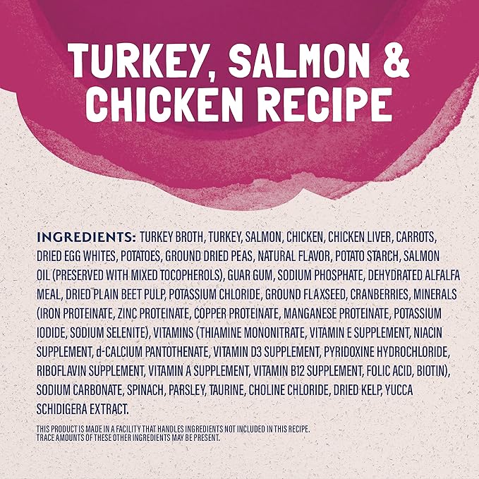 Natural Balance Original Ultra Platefulls Indoor Adult Grain Free Wet Cat Food, Turkey, Salmon & Chicken Recipe, 3 Ounce Pouch (Pack of 24)