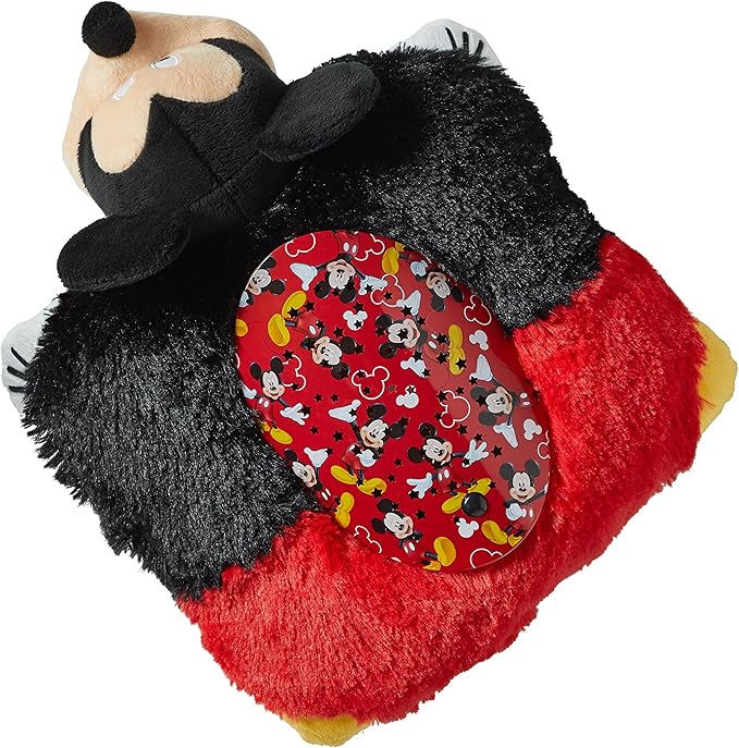 Pillow Pets Disney Mickey Mouse Sleeptime Lite Stuffed Animal Night Light