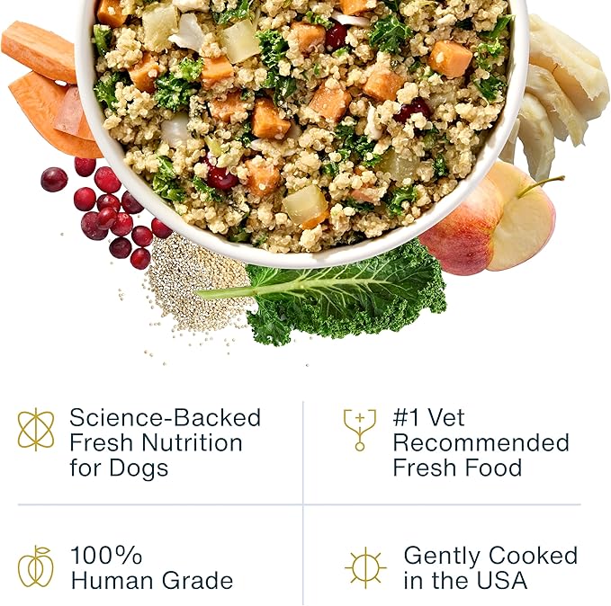 JustFoodForDogs Sensitive Skin Dog Food, Frozen Fresh Pet Meals and Toppers for Skin and Coat, Human Grade, Fortified with Omega 3, Highly Digestible, White Fish - 18-oz, 21 Pack