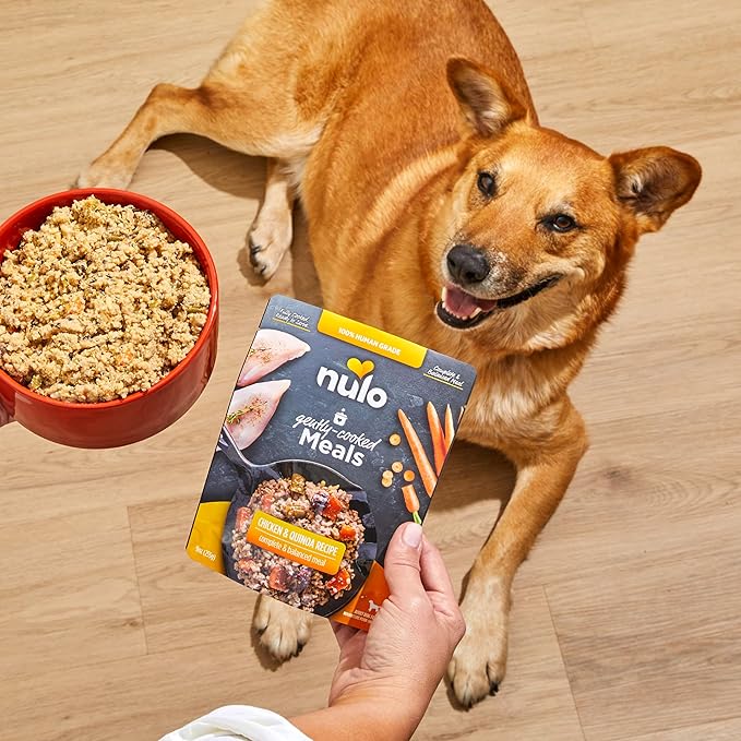 Nulo Gently Cooked Meals Lamb & Apple Shelf Stable Fresh Dog Food 9 Ounce, 8 Count