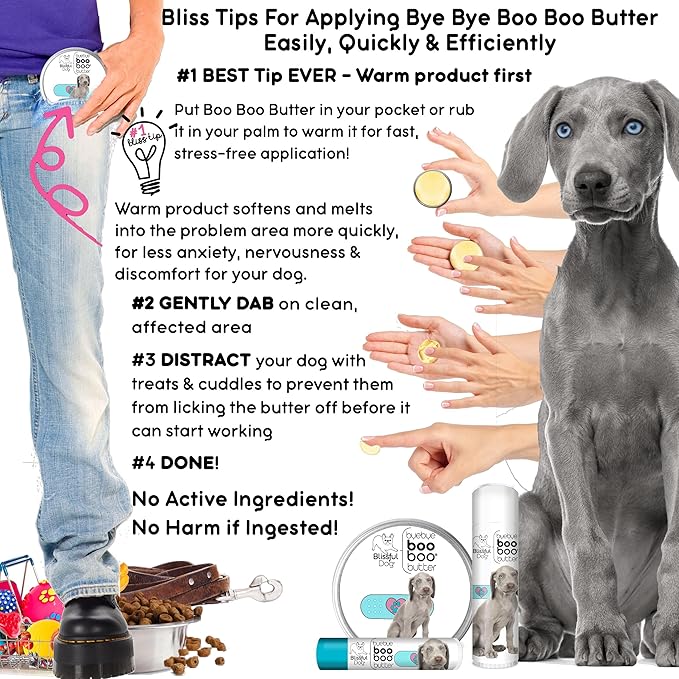 The Blissful Dog BB-WEIM-16OZ Weimaraner Boo Butter, 16 oz.