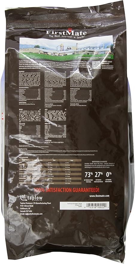 Firstmate Pet Foods Pacific Ocean Fish Original, 5 Pound