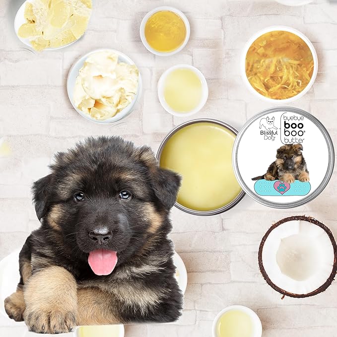 The Blissful Dog BB-GSD-16OZ German Shepherd Boo Butter, 16 oz.