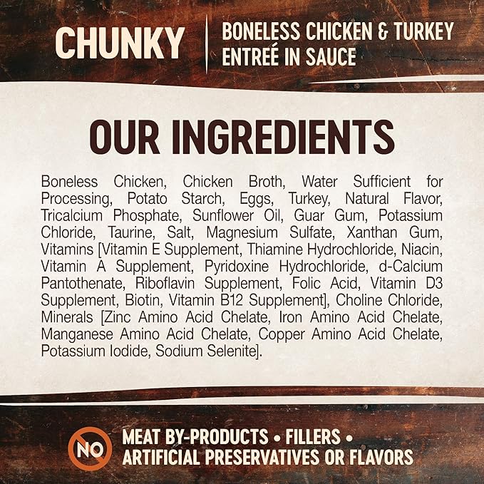 Wellness CORE Signature Selects Chunky Adult Wet Cat Food, Natural, Protein-Rich, Grain Free, 5.3 Ounce, 12 Pack (Chicken & Turkey)