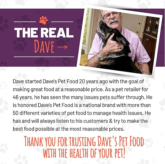 Dave's Pet Food Kidney Support Wet Canned Cat Food for Renal Health (Chicken Liver & Chicken Pate), Non-Prescription Low Phosphorus Restricted Diet 5.5 oz,(24 Pack)