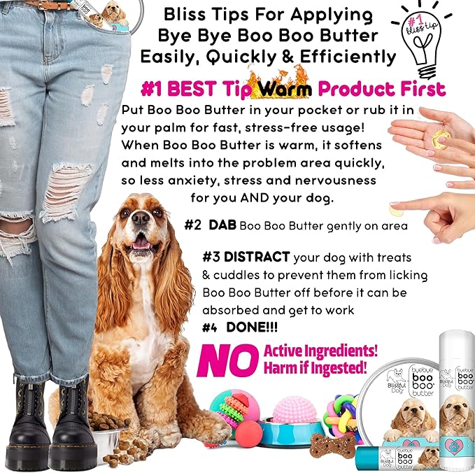 The Blissful Dog 1 oz TIN Cocker Spaniel Booboo Butter