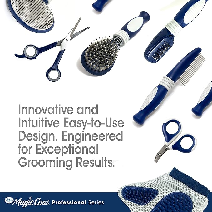 Four Paws Magic Coat Professional Series Grooming Brushes for Dogs & Cats, Trimmers, Nail Clippers & Brushes, Suitable for All Breeds and Coat Types (Pack of 2)