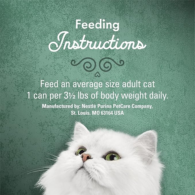 Purina Fancy Feast Pate Wet Cat Food, Medleys White Meat Chicken Florentine With Cheese & Garden Greens - (Pack of 24) 3 oz. Cans