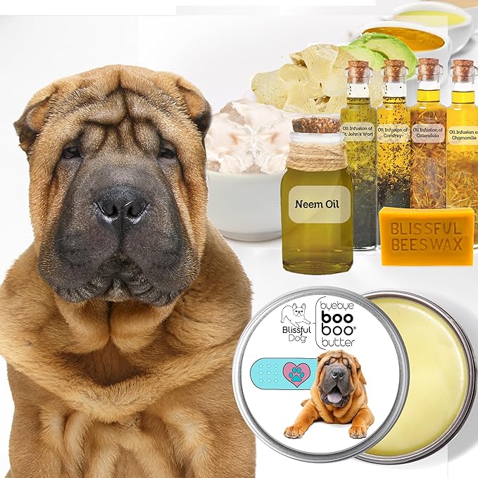 The Blissful Dog BB-SHARPEI-16OZ Chinese Shar-Pei Boo Butter, 16 oz.