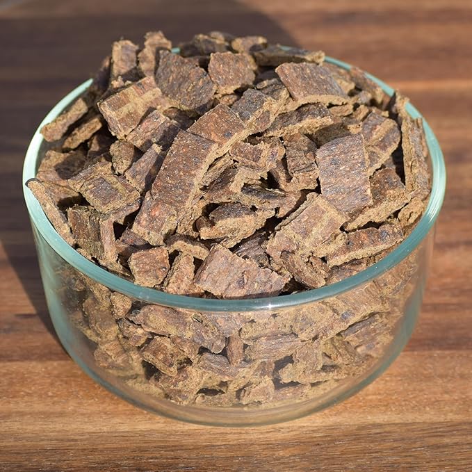 Air-Dried Dog Food - Human-Grade Grass-Fed Beef, Safe Raw Alternative, High Protein, Grain-Free, No Fillers, Complete & Balanced for All Life Stages, Made in USA (2 lb Bag)