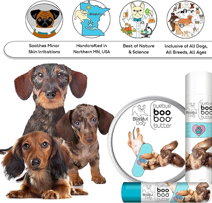 The Blissful Dog BB-DOXIE-16OZ Dachshund Boo Butter, 16 oz.