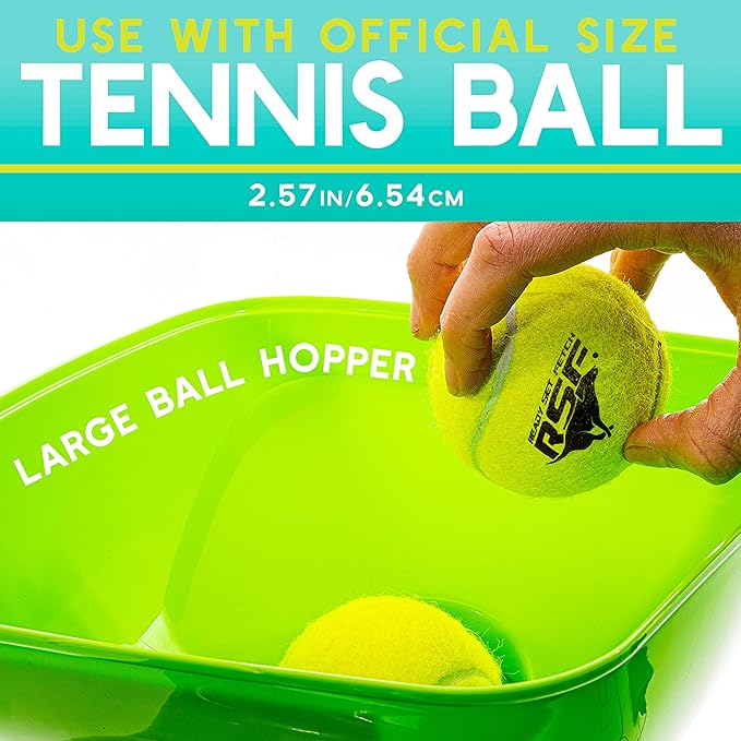Franklin Pet Supply Ready Set Fetch Automatic Tennis Ball Launcher Dog Toy - Authentic Tennis Ball Thrower - Launchesup to 40' - Interactive Pet Toy