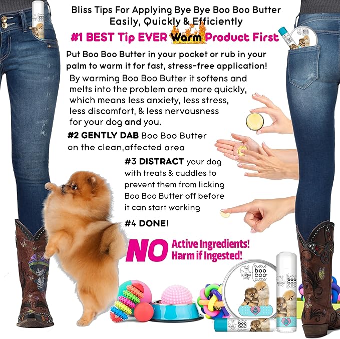 The Blissful Dog BB-POM-16OZ Pomeranian Boo Butter, 16 oz.