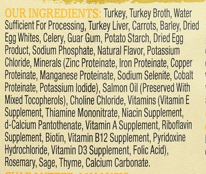 Wellness Natural Pet Food Grain Free Wet Canned Dog Food, Turkey Stew, 12.5 oz