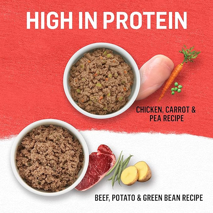 Purina Beyond Chicken, Beef and Cod Ground Entree Grain Free Wet Dog Food Variety Pack - 13 oz. Cans, (Pack of 24)