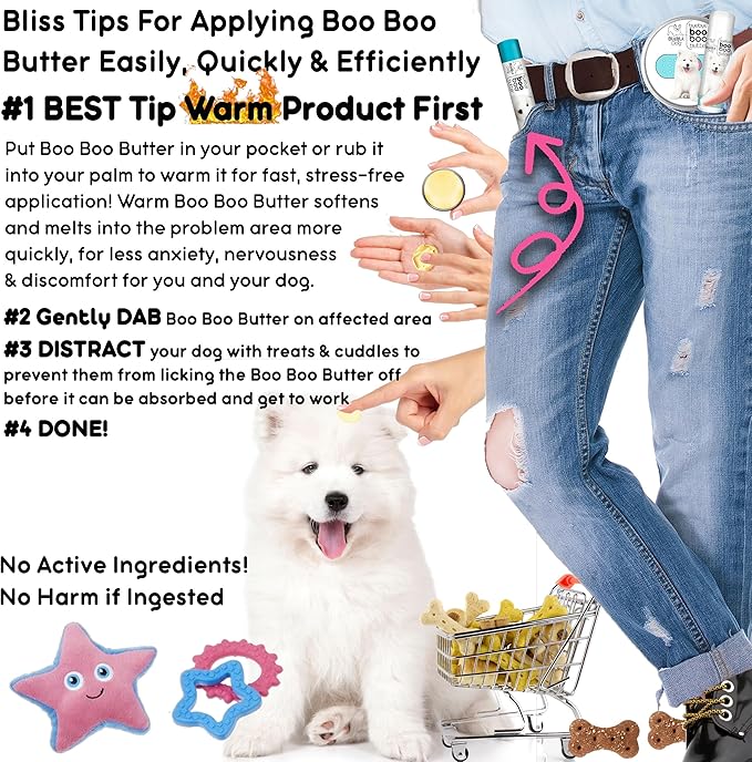 The Blissful Dog BB-SAMOYED-16OZ Samoyed Boo Butter, 16 oz.