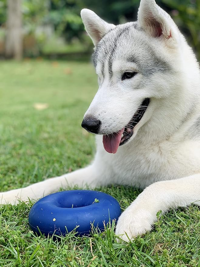 Tuff Pupper SuperChewer Tough Dog Ring Toy | Lifetime Replacement | Strong Natural Rubber | Dog Chew Toys for Aggressive Chewers | Durable Tug Toy | Ring Toys for Strong Dogs | Large Breed Tested