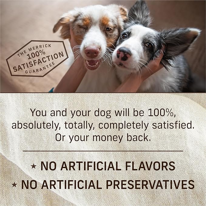 Merrick Grain Free Wet Dog Food, Premium And Wholesome Gluten Free Canned Adult Dog Food, Cowboy Cookout - (Pack of 12) 12.7 oz. Cans