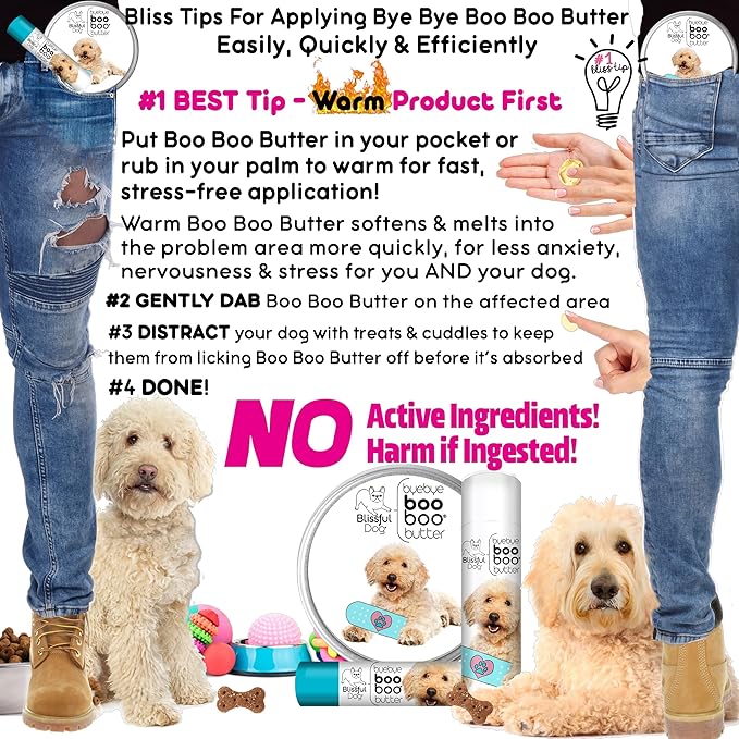 The Blissful Dog BB-GOLDENDOOD-16OZ Goldendoodle Boo Butter, 16 oz.